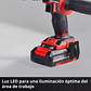 Taladro de Impacto Inalámbrico TP-CD 18/80 Li-i BL Einhell 18V + 2 Baterías 2,0Ah - Miniatura 10