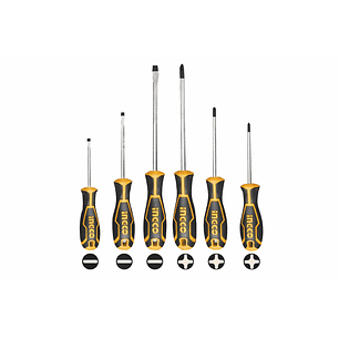 Atornillador Magnético Juego 6 Piezas INGCO HKSD0628 – Herramienta Manual Esencial