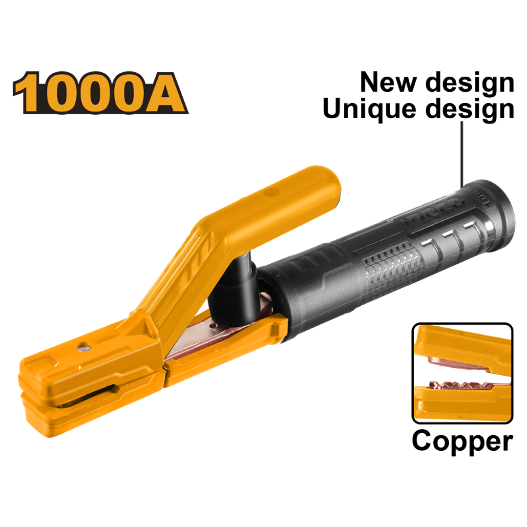 Pinza Porta Electrodo Industrial 1000A Ingco WAH10008 – Porta‑Electrodo 1000 A INGCO HGP10008 1