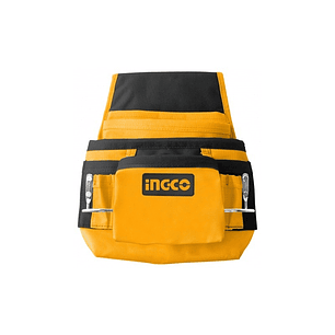 Portaherramientas con Cinturón 10 Bolsillos INGCO HBP01011 – 2 Portamartillo