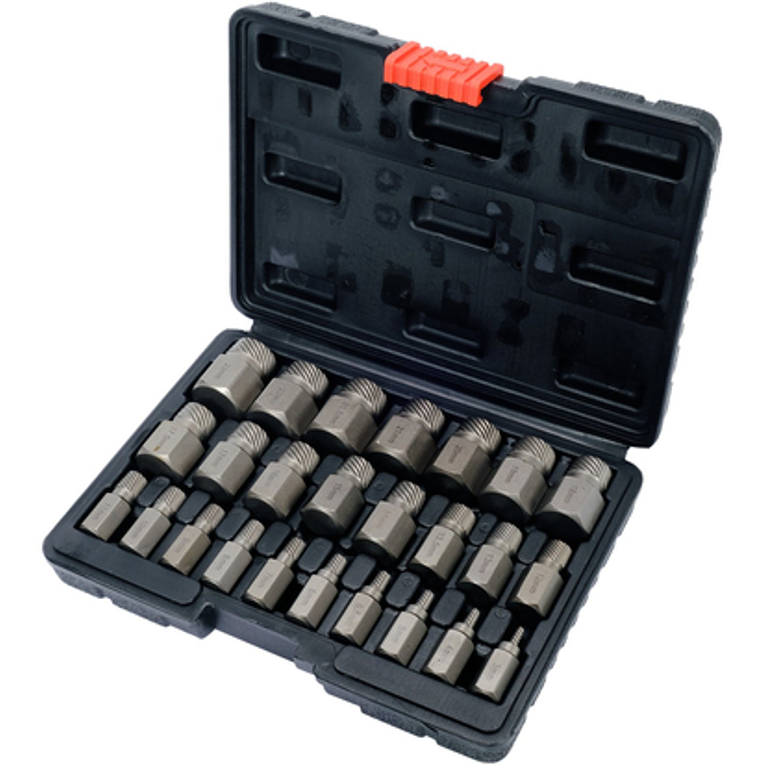 Juego de Destornilladores para Tornillos Internos Dañados 25 Piezas Yato YT-06034 1