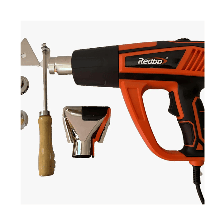 Pistola de Calor Eléctrica 2000W RB-PC2000 Redbo – 2000W Potencia Profesional 1