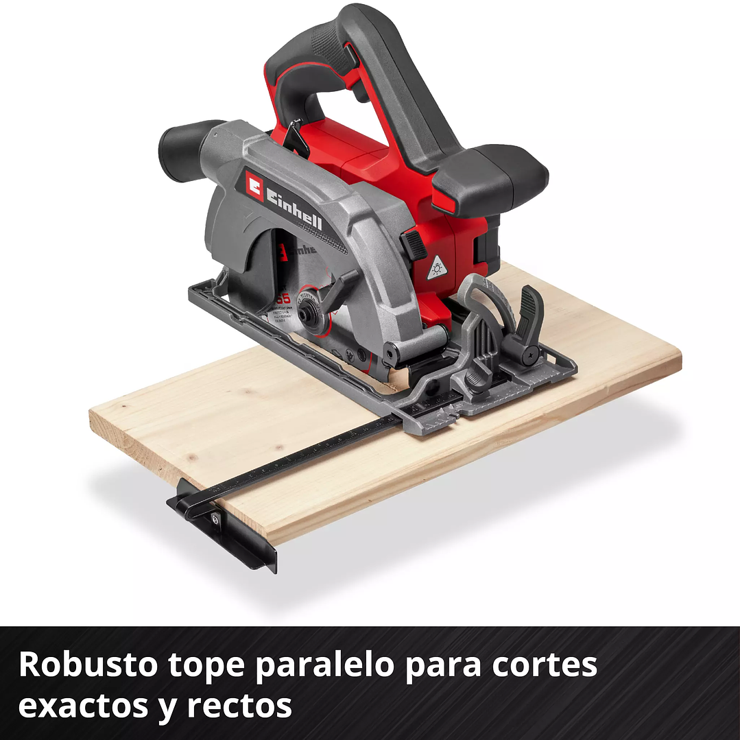 Sierra Circular Inalámbrica Einhell TE-CS 18/165-2 Li + Starter Kit 18V 4,0Ah 5
