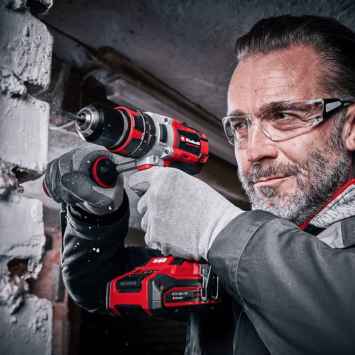 Taladro de Impacto Inalámbrico Einhell TP-CD 18/80 Li-i BL + Starter Kit 18V 4,0Ah Brushless 3