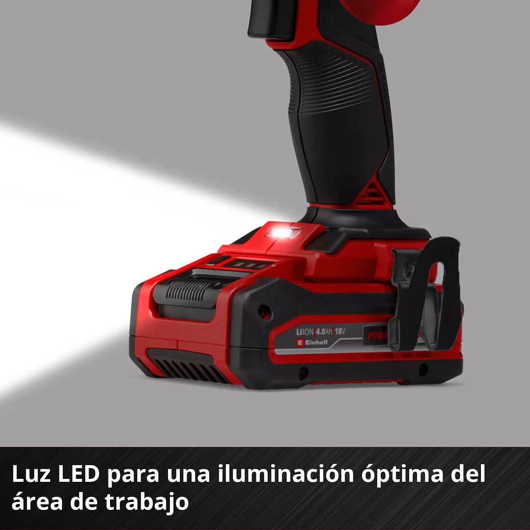 Taladro de Impacto Inalámbrico Einhell TP-CD 18/80 Li-i BL + Starter Kit 18V 4,0Ah Brushless 8
