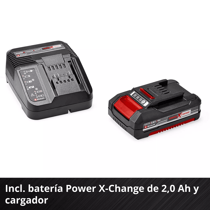 Taladro Percutor a Batería Einhell TP-CD 18/60 Li-i BL 18V + Batería 2,0Ah Brushless 5