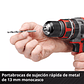 Taladro Percutor a Batería Einhell TP-CD 18/60 Li-i BL 18V + Batería 2,0Ah Brushless - Miniatura 7
