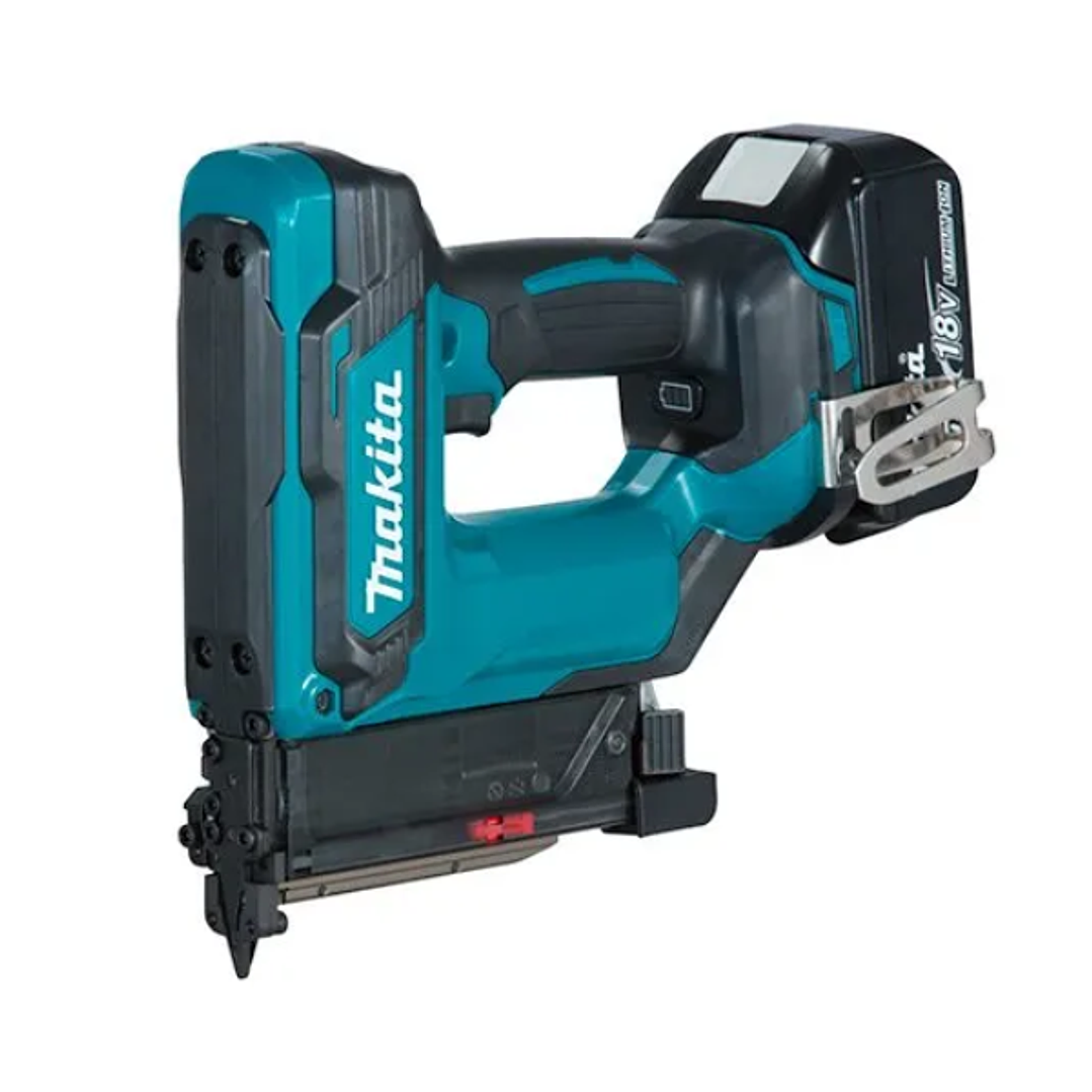 Clavadora Inalámbrica 18V Clavos Alfiler con 2 Baterías Li-Ion 3.0Ah + cargador 2