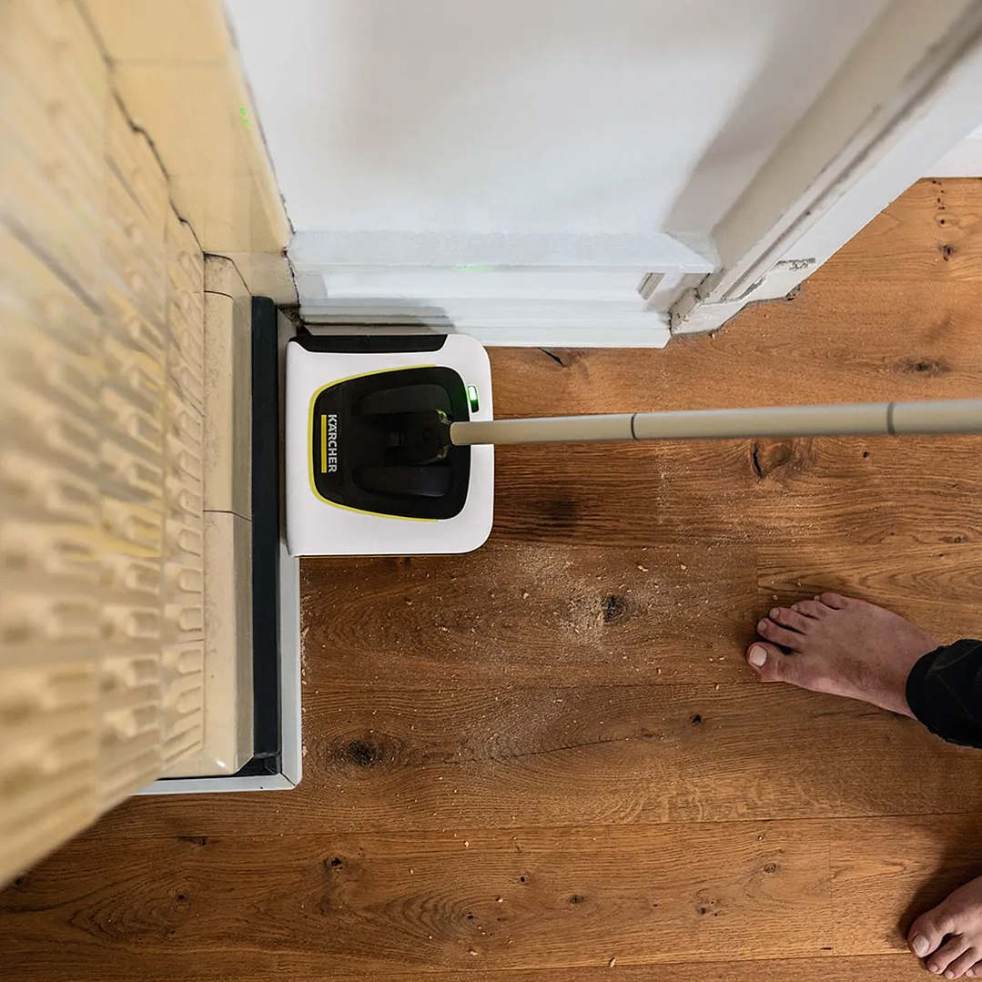 Escoba Eléctrica KB5 Kärcher Blanca Recargable Compacta 7