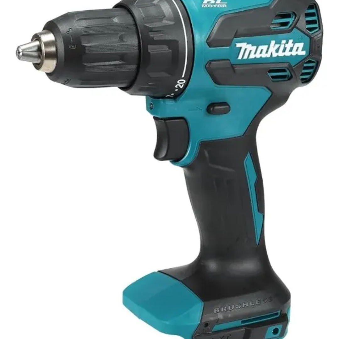 Taladro Percutor Inalámbrico 13mm 18V DHP490RFX Makita con Batería y Cargador 3