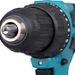 Taladro Percutor Inalámbrico 13mm 18V DHP490RFX Makita con Batería y Cargador - Miniatura 4