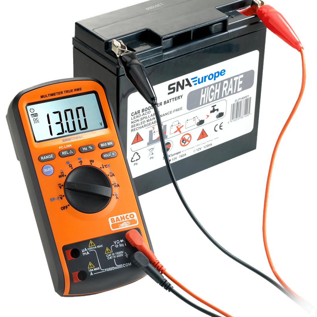 Multímetro Digital True RMS 1000 V Bahco BMMTRMS1 – Precisión y Conectividad 5