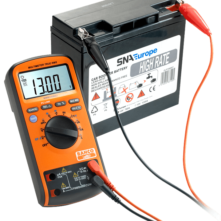 Multímetro Digital True RMS 1000 V Bahco BMMTRMS1 – Precisión y Conectividad 5