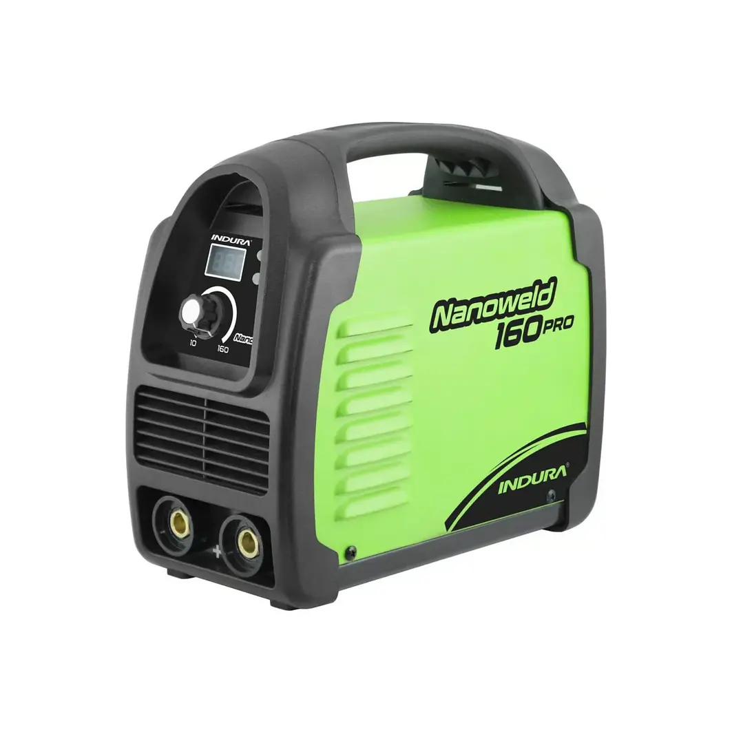 Soldadora Inverter Indura Nanoweld 160 + Máscara Flame Grado 11 Verde 3