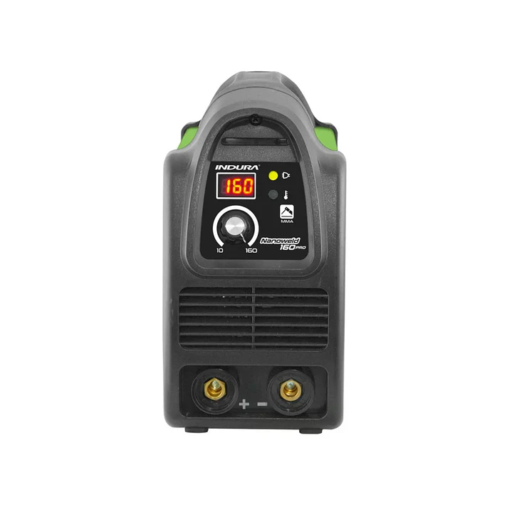 Soldadora Inverter Indura Nanoweld 160 + Máscara Flame Grado 11 Verde 5
