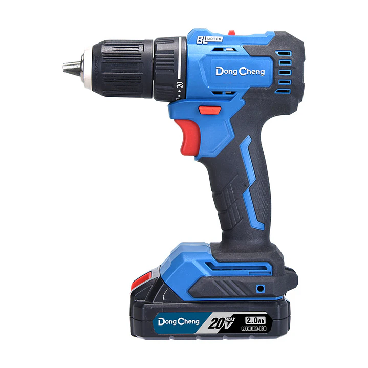 TALADRO ATOR 13MM 20V 1BAT 2Ah BRUSHLESS DONGCHENG 1