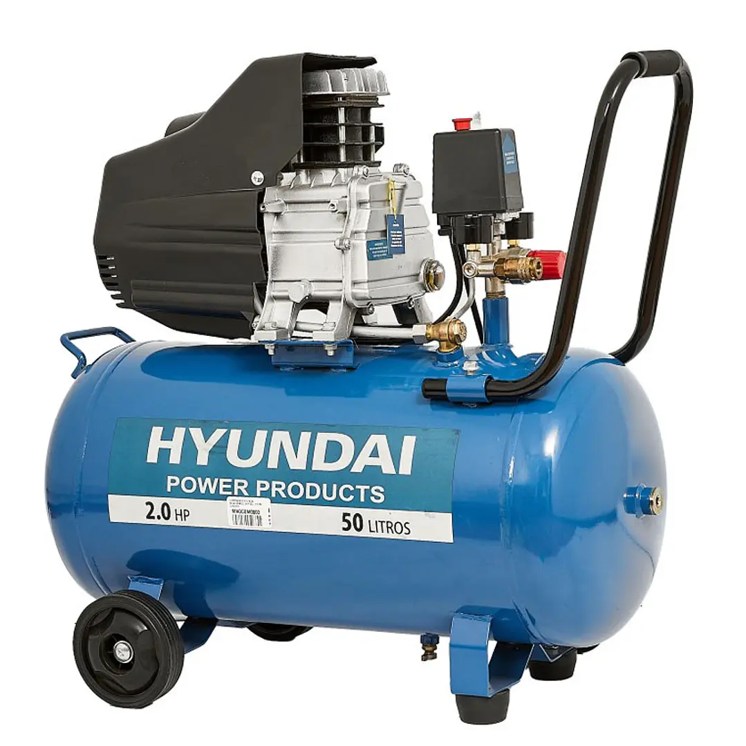 Compresor 2Hp 50L 115Psi Directo 82HYXY50D Hyundai 1