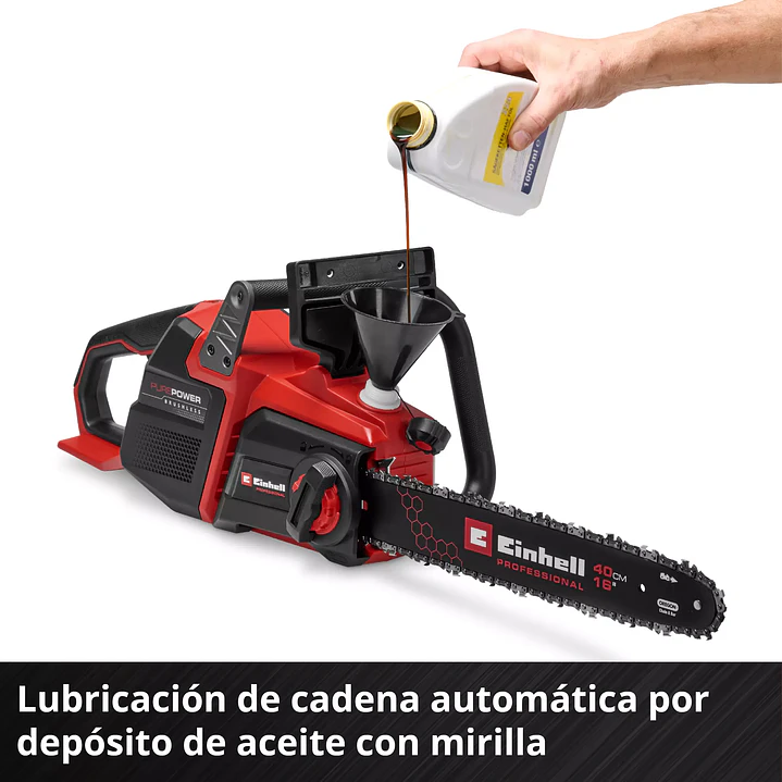 Motosierra professional  a Batería GP-LC 36/40 Li BL-Solo Einhell 36V Brushless 6