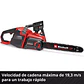 Motosierra professional  a Batería GP-LC 36/40 Li BL-Solo Einhell 36V Brushless - Miniatura 8