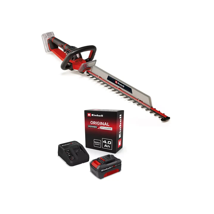 Cortasetos Inalámbrico Einhell GP-CH 18/61 Li BL 18V Brushless + Starter Kit Batería 4.0Ah 1