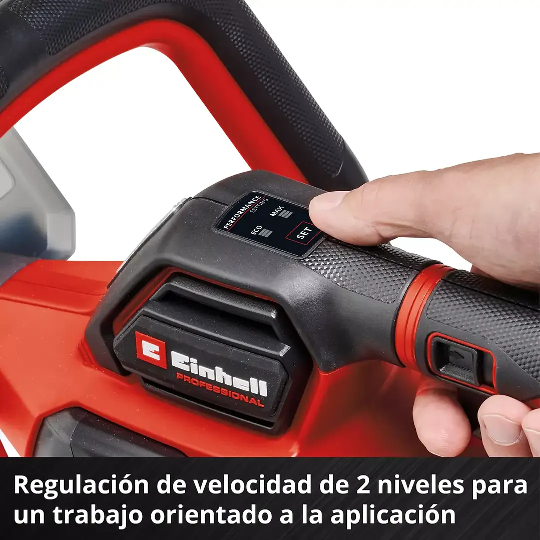 Cortasetos Inalámbrico Einhell GP-CH 18/61 Li BL 18V Brushless + Starter Kit Batería 4.0Ah 5