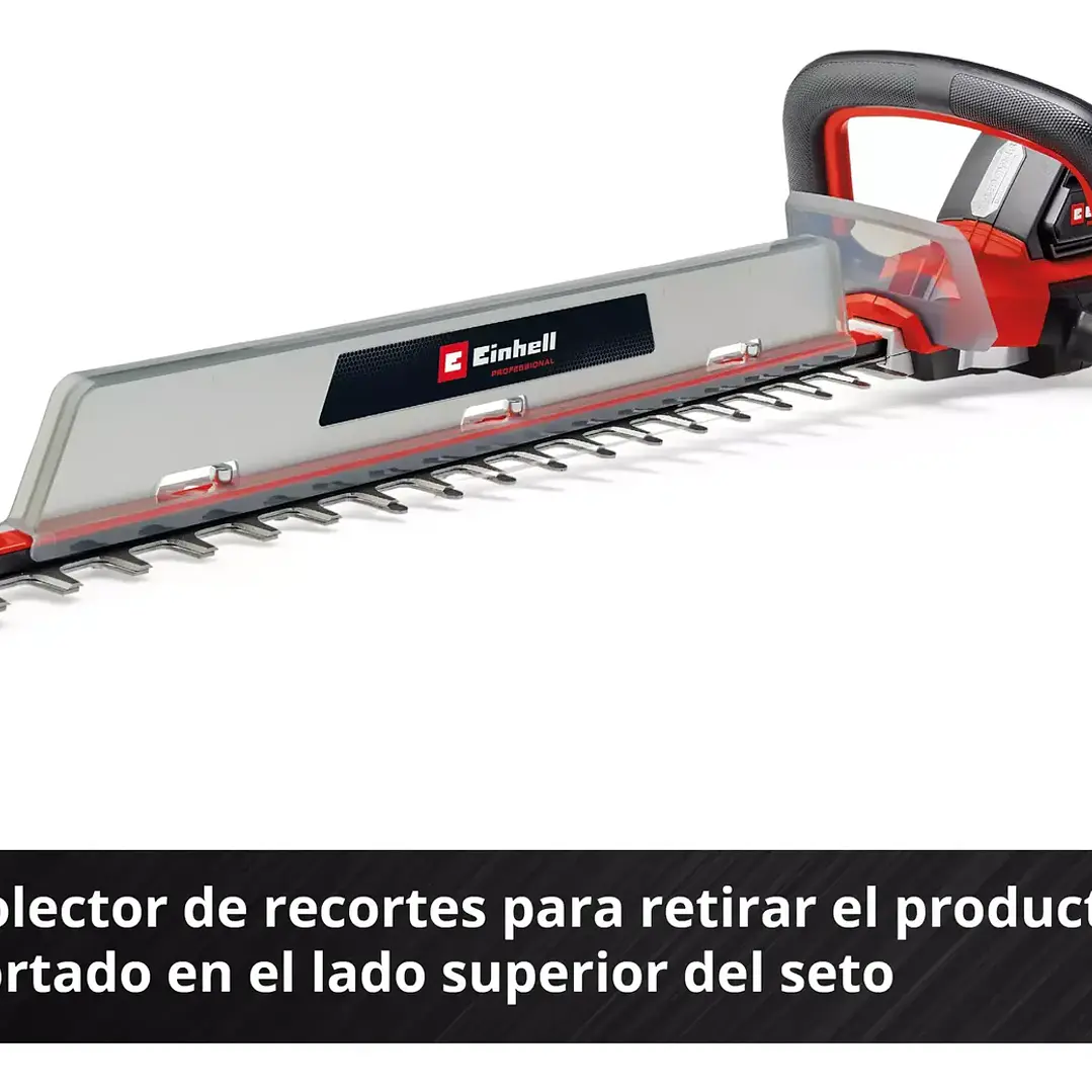 Cortasetos Inalámbrico Einhell GP-CH 18/61 Li BL 18V Brushless + Starter Kit Batería 4.0Ah 6