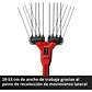 Cosechadora Inalámbrica Einhell GE-FS 18/53 Li 18V + Batería 4.0Ah - Miniatura 3