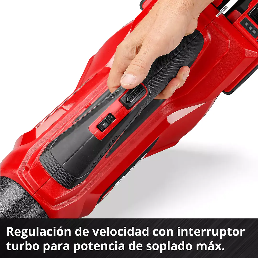 Soplador Inalámbrico Einhell GP-LB 36/230 Li E BL 36V Brushless + 2 Baterías 4.0Ah 5