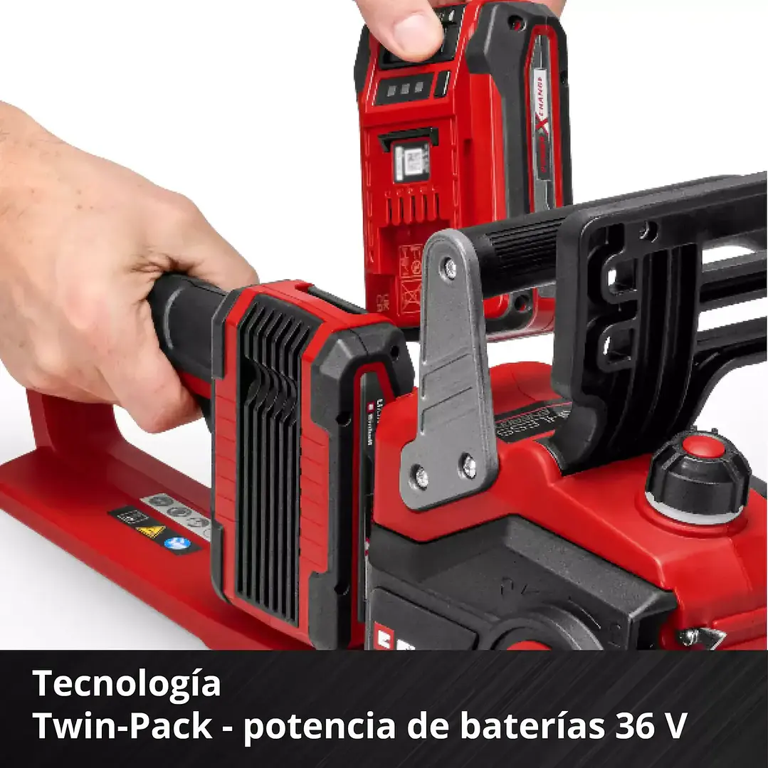 Motosierra Inalámbrica Einhell GP-LC 36/35 Li BL 36V Brushless + 2 Baterías 4.0Ah 3