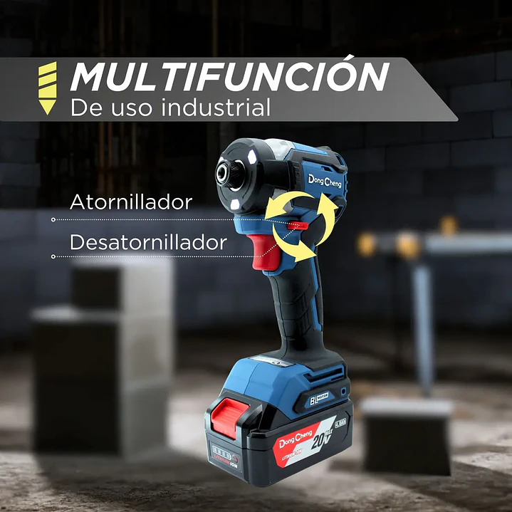 Atornillador de Impacto Industrial 1/4