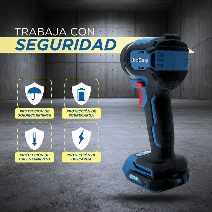 Atornillador de Impacto Industrial 1/4