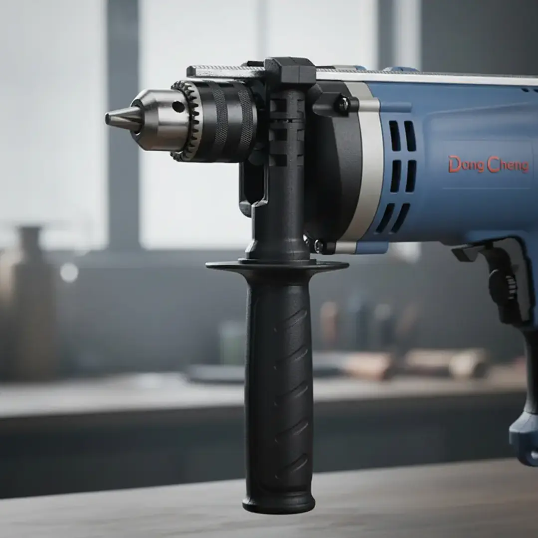 Taladro Percutor 13 mm Dong Cheng DZJ16 710W Eléctrico 3
