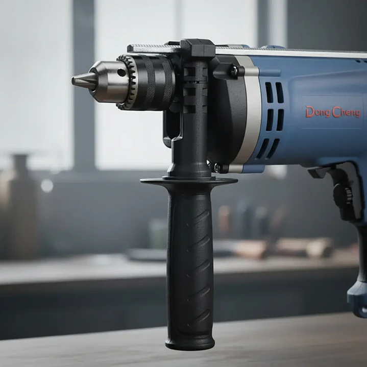 Taladro Percutor 13 mm Dong Cheng DZJ16 710W Eléctrico 3
