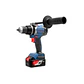 Taladro Percutor 13mm 20V Brushless Dong Cheng DCJZ03-13EM con 2 Baterías - Miniatura 1