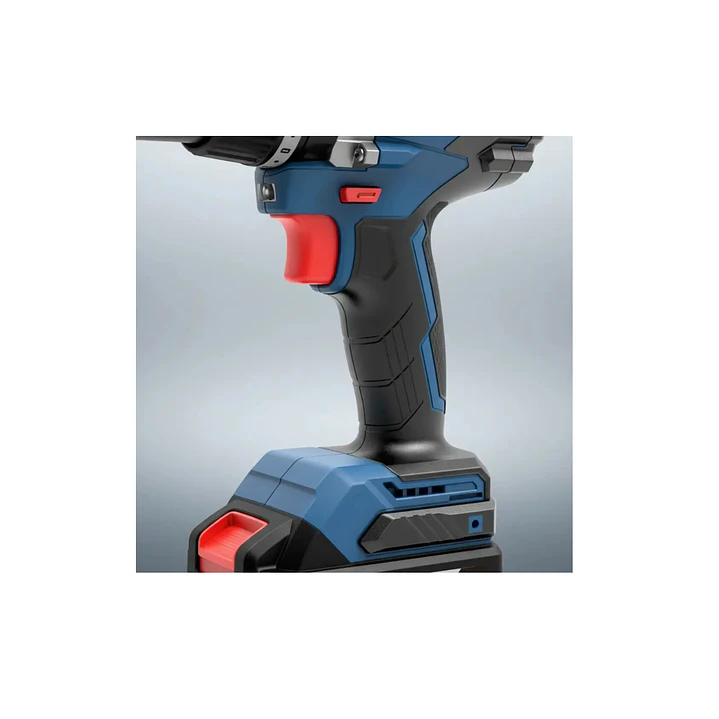 Taladro Percutor 13mm 20V Brushless Dong Cheng DCJZ03-13EM con 2 Baterías 2