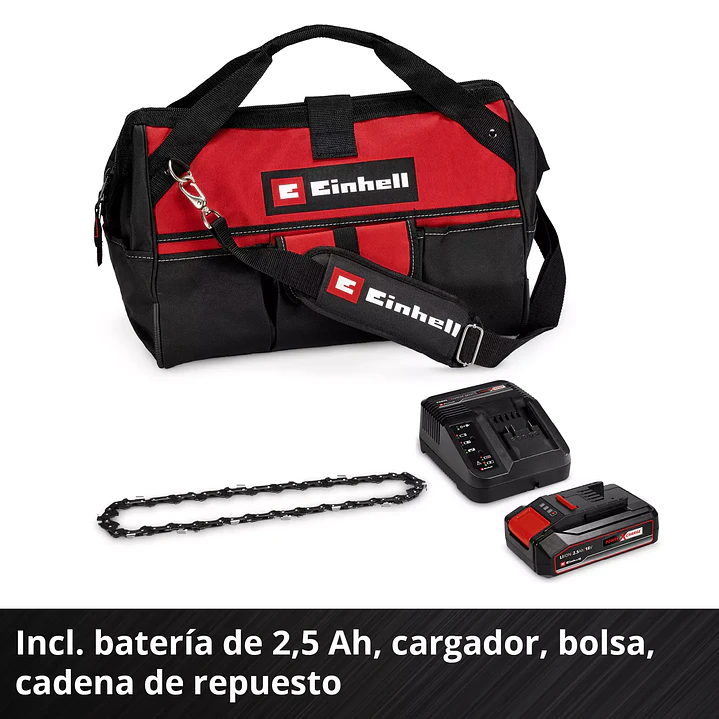 Sierra Inalámbrica Einhell GE-PS 18/15 Li Kit con Bolso 4