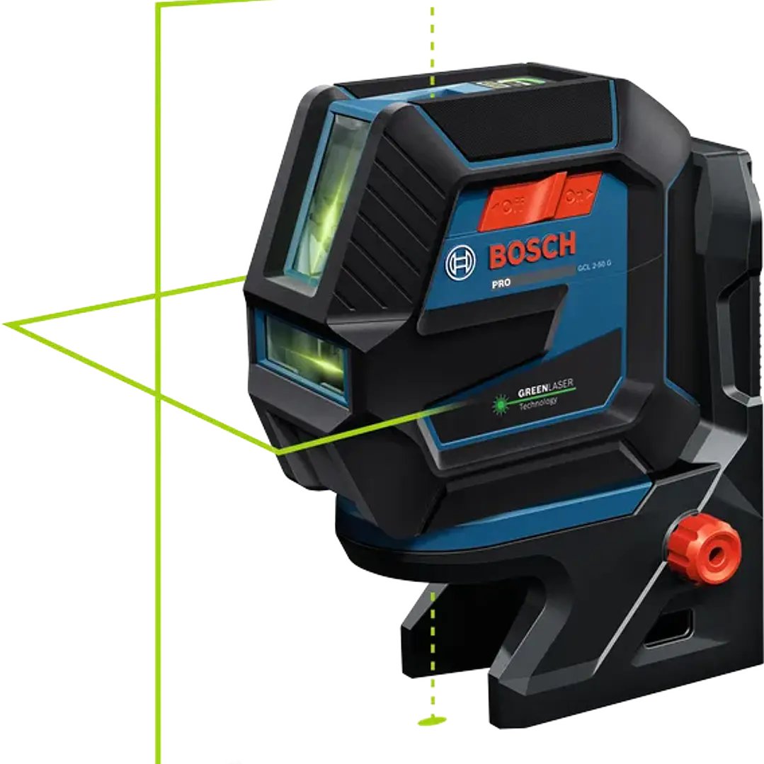 Nivel Láser Combinado Bosch GCL 2-50 G 50 m con Trípode 2