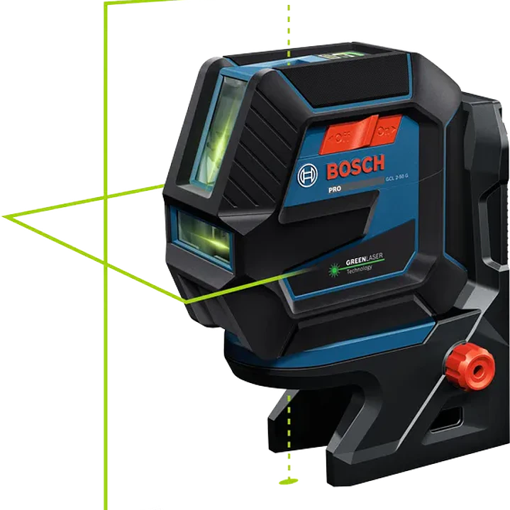 Nivel Láser Combinado Bosch GCL 2-50 G 50 m con Trípode 2