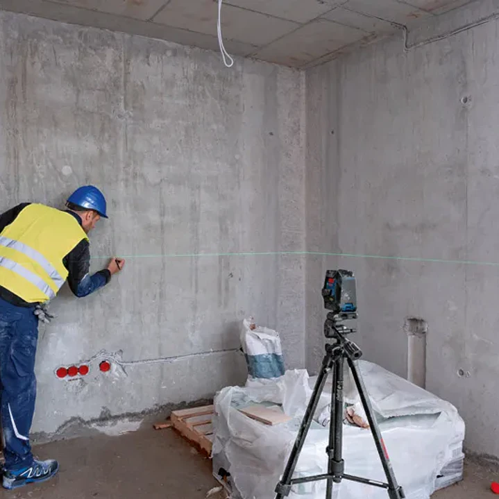 Nivel Láser Combinado Bosch GCL 2-50 G 50 m con Trípode 5