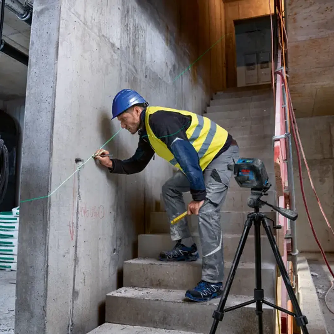 Nivel Láser Combinado Bosch GCL 2-50 G 50 m con Trípode 6