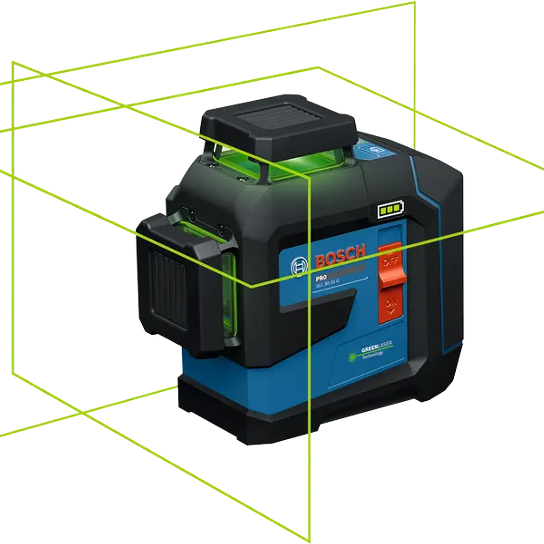Nivel Láser Lineal 360° GLL 80-33 G Bosch – Láser Verde 2