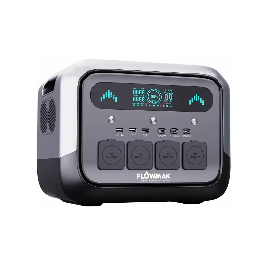 Estación de Energía Flowmak PRO1200 2400W 1