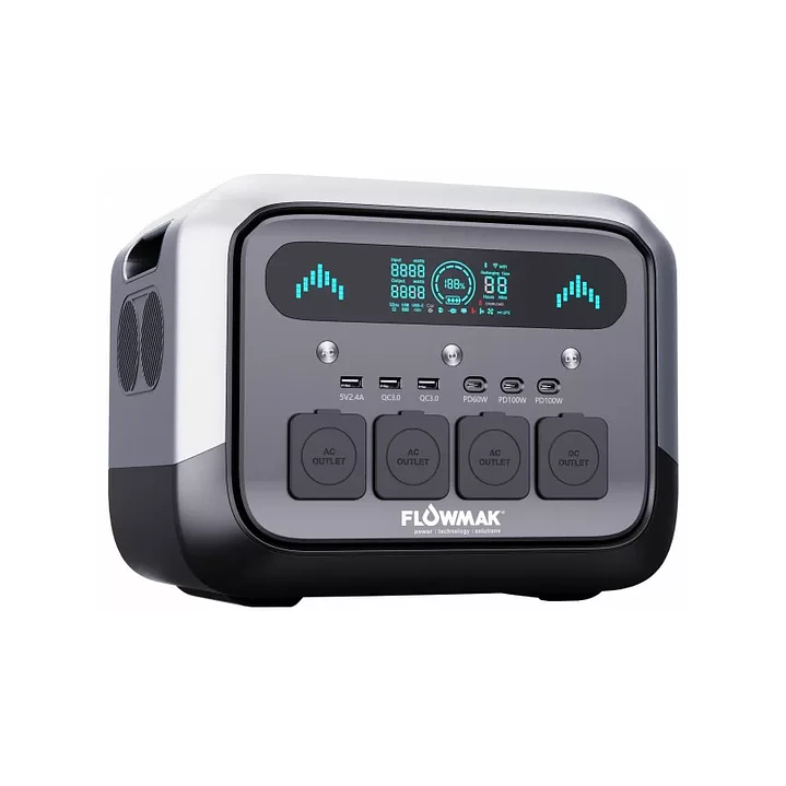 Estación de Energía Flowmak PRO1200 2400W 1