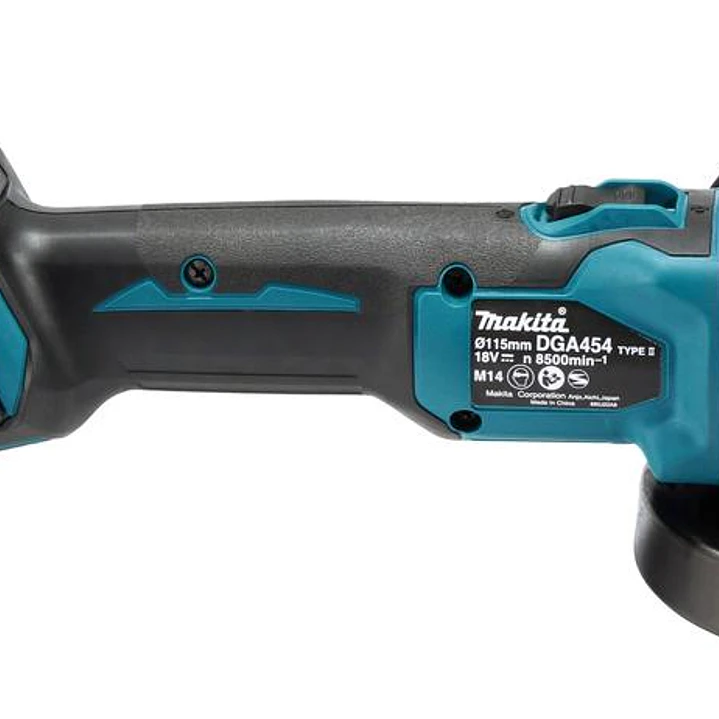Esmeril Angular Inalámbrico 4.1/2'' 18v DGA454RF Makita 2