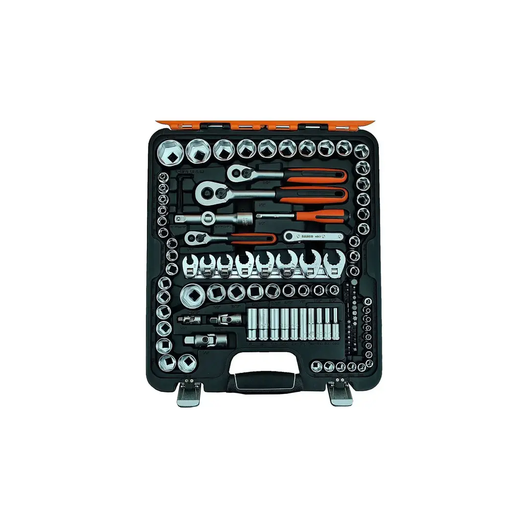 Caja de herramientas Bahco S138A de 138 piezas – Juego de dados y llaves para uso profesional 2
