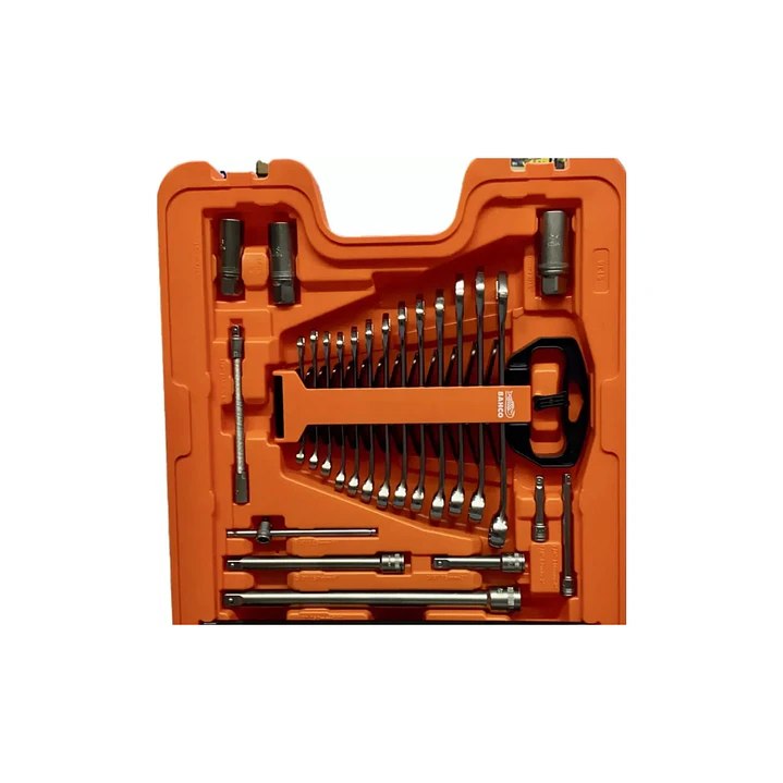 Caja de herramientas Bahco S138A de 138 piezas – Juego de dados y llaves para uso profesional 3