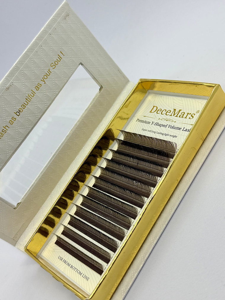 Volume Y Castanho Decemars Curl C Mix 8 ao 12 2