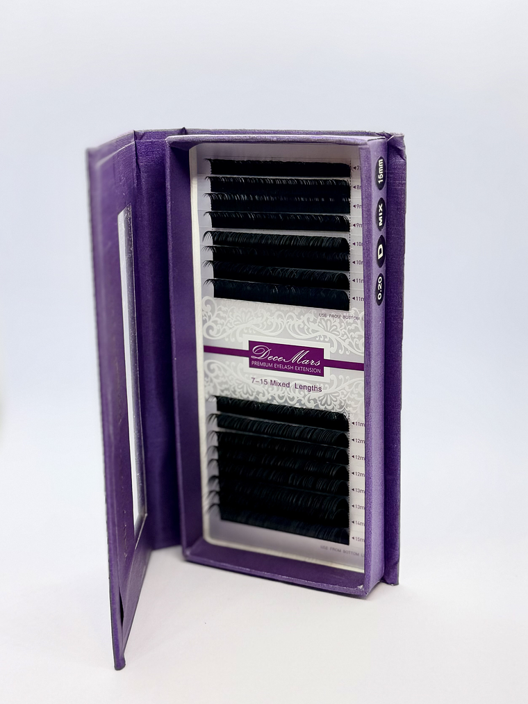 Fio a fio 0.20 Decemars Curl D Mix 7 ao 15 2