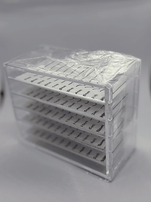 Plaquinha para Chicotes de Pestanas – Caixa com 5 Unidades