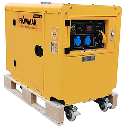 Generador Flowmak Diesel Ldg6500S-Jm 220V 5Kw con Ats